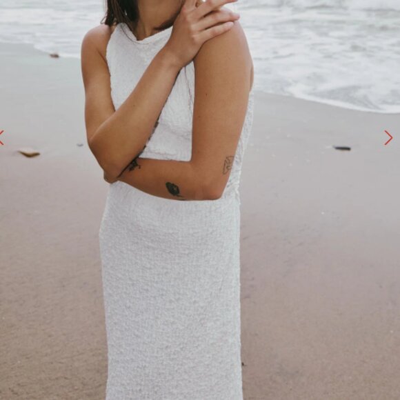 Maya Dress Lisa Says Gah - white - crinkle fabric - Picture 2 of 4